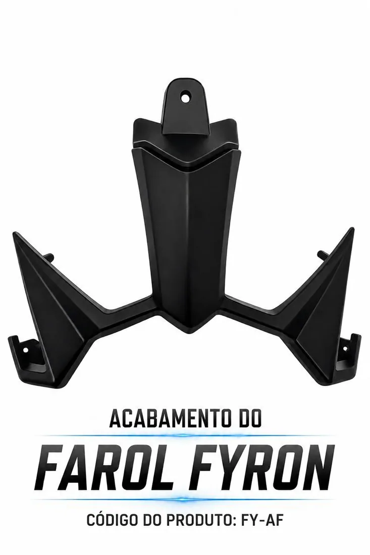 ACABAMENTO DO FAROL FYRON — consulte compatibilidade
