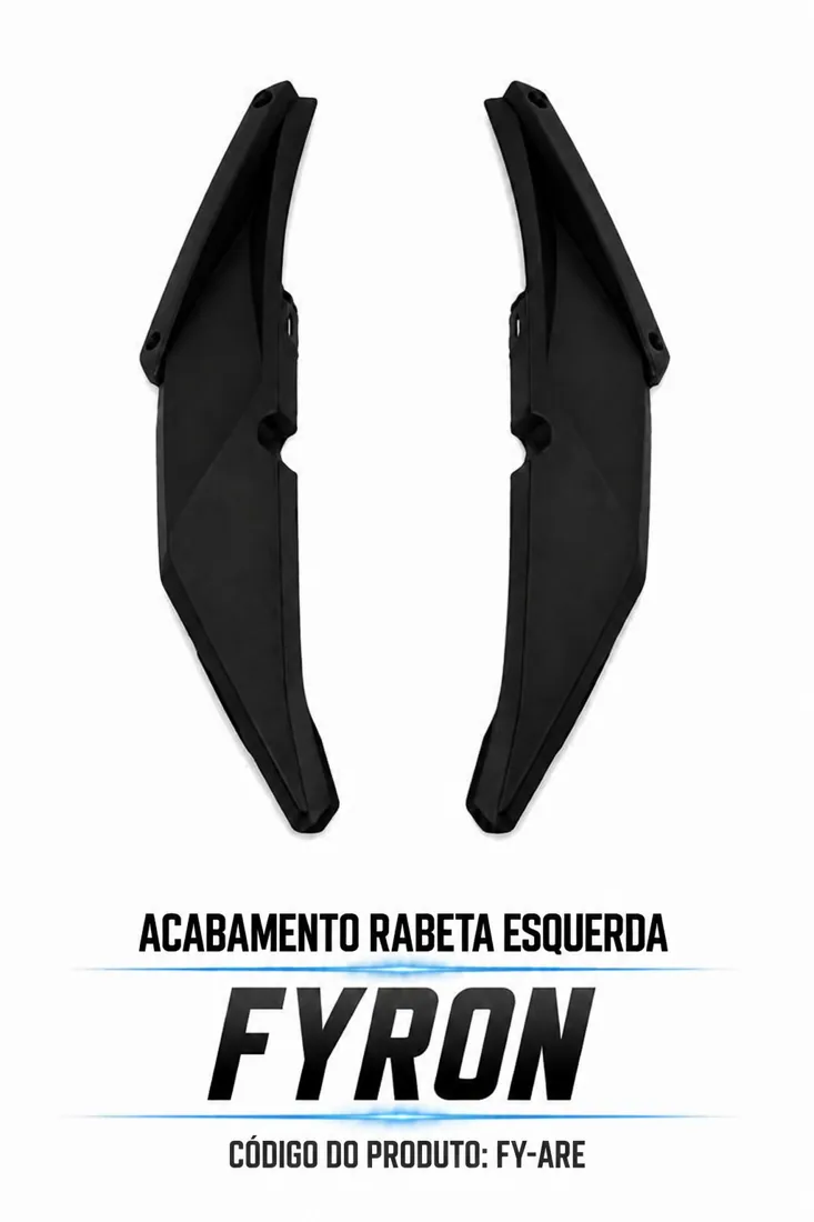 ACABAMENTO RABETA ESQUERDA FYRON — consulte compatibilidade