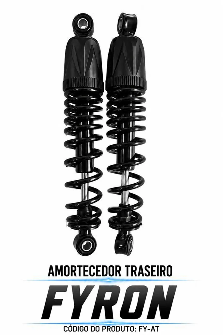 AMORTECEDOR TRASEIRO FYRON — consulte compatibilidade