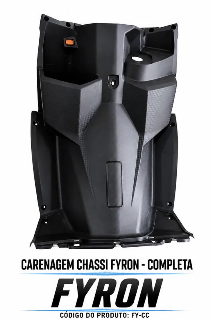 CARENAGEM CHASSI FYRON - COMPLETA — consulte compatibilidade